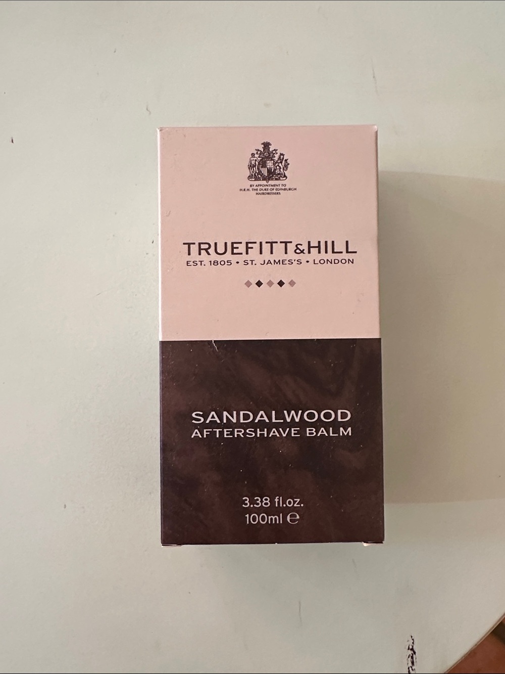 Unused Truefitt & Hill Sandalwood Aftershave Balm - Pink & Brown
